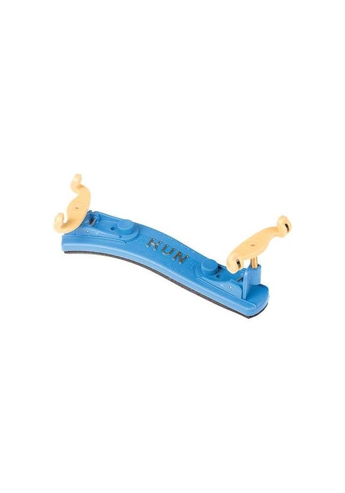 Kun Collapsible Mini Blue Shoulder Rest for 1/16-1/4 Violin - Image 5